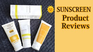 Product Reviews of SUNSCREEN by OG OrganicsNirvana Botanics amp Spectrum MaxHealthy Fixes of my life [upl. by Myrvyn]