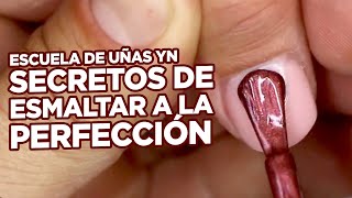 Cómo Pintar Las Uñas a la Perfección Secretos Del Esmalte De Uñas [upl. by Adekahs]