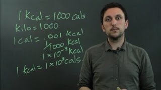 How to Convert Kcal to Cals  Triangles amp Conversions in Math [upl. by Natie]