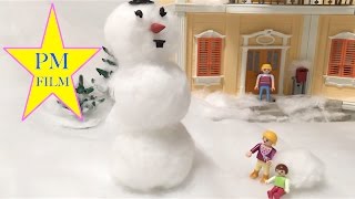 ⛄️ Playmobil Film Deutsch Der Schneemann  PM Kinderfilm Studio  Winter  Playmobil Familie [upl. by Estelle]