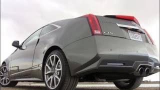 First Drive 2011 Cadillac CTSV Coupe will rip your face off [upl. by Nnylyt]