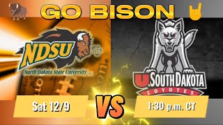 Join Us We Are Watching NDSU BISON FOOTBALL GAME live [upl. by Lacagnia]