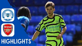 Arsenal U21 vs Peterborough United  Highlights  EFL Trophy 05122023 [upl. by Strain]