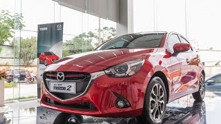 XeTinhtevn  Chi tiết về Mazda2 2015 nội thất sang bản hatchback đẹp hơn sedan [upl. by Eelyma]