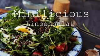 Linsensalat Einfach Vegetarisch MIMILICIOUS [upl. by Yokoyama874]