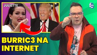 CANCELA de hoje vai para a dona Juliette BURRIC3 na internet  Felipeh Campos [upl. by Gill441]