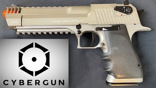 Desert Eagle airsoft gun unboxing by Cybergun [upl. by Nymsaj]