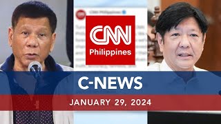 UNTV CNEWS  January 29 2024 [upl. by Elatan]