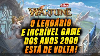 SAIU NOVO MMORPG WARTUNE ULTRA PC MOBILE E IOS [upl. by Panaggio851]