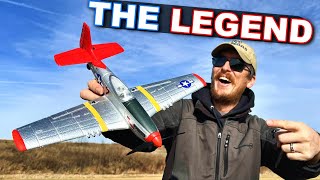 MOST LEGENDARY RC Plane Miniature P51 Mustang [upl. by Ainoek]