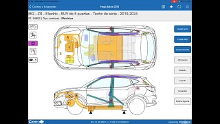 MG ZS Electric Crash Recovery System Maxpreven [upl. by Sahpec]