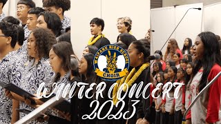 Waipahu High Schools Chorus Winter Concert 2023 [upl. by Noirret]