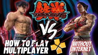 Tekken 6 ppsspp Multiplayer Tutorial 2023 [upl. by Rolando351]