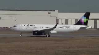 Volaris Airbus A320 Sharklets N523VL  Hamburg Finkenwerder [upl. by Nauaj]