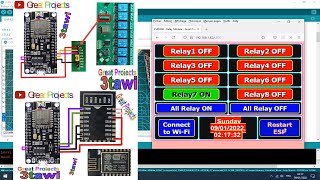 How to program the ESP12E ESP12F ESP12S ESP18T ESP8266 module via an ESP8266 [upl. by Lennard]