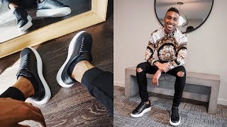 Alexander McQueen Oversized Sneaker Unboxing [upl. by Annaeel]