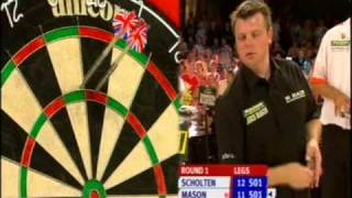 World Matchplay 2007  Rd 1  Roland Scholten v Chris Mason pt 8 [upl. by Louie]