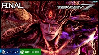 TEKKEN 7 Final Boss Español  Modo Historia  Heihachi vs Kazuya HD 1080p 60FPS [upl. by Lexis]