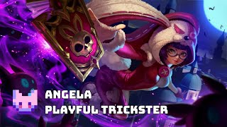 Honor of Kings Global  Angela Playful Trickster  Skin Showcase  Rare [upl. by Lemhaj]