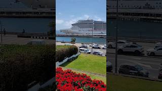 Азорские острова Понта Делгада Португалия mscdivina pontadelgada natalytravelblog portugal [upl. by Dnesnwot970]