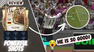 114 KLOSE REVIEW FIFA MOBILE  TROPHY TITANS KLOSE REVIEW [upl. by Abshier]