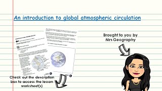 An introduction to global atmospheric circulation [upl. by Hsejar760]