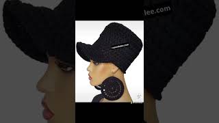 Crochet Brimmed Top Hat by Razonda Lee [upl. by Aikrehs]