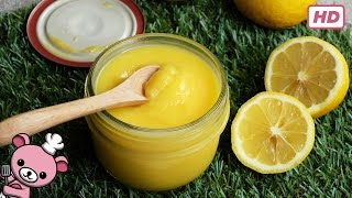 How to make easy  Homemade Easy Lemon Curd  stepbystep video [upl. by Cohette243]