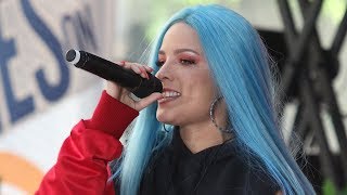 Halsey RUSHES Offstage amp Cancels Shows Due to quotPersonal Emergencyquot [upl. by Riesman619]