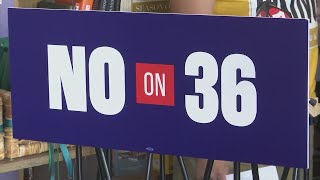 SF small business owners rally against Prop 36 [upl. by Nirtak]