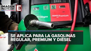 SHCP informa sobre el IEPS para gasolinas [upl. by Elyr855]