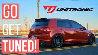 Unitronic Stage 1 amp Stage 2 Review for VW MK7 GTI [upl. by Beauregard441]