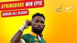 Springboks Beat All Blacks in Epic Ellis Park Clash 3127 in a NailBiting Showdown [upl. by Reace332]