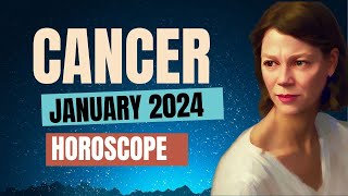 Blessings in Career and Relationships 🔆 CANCER JANUARY 2024 HOROSCPE [upl. by Adihahs]