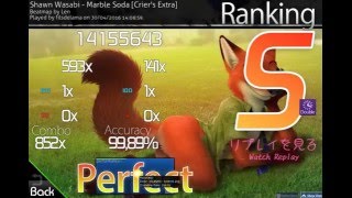 Shawn Wasabi  Marble Soda Criers Extra DT 9989 FC [upl. by Imot934]