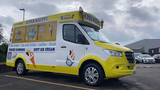 2020 Super Whippy Ice Cream Van  Whitby Morrison Mondial Lusso [upl. by Weidner]