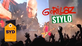 Gorillaz Stylo Live Sydney Australia 260722 4K [upl. by Harac]