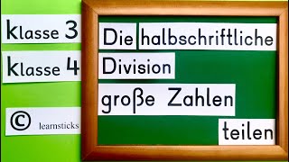 Schriftliche Division Erklärung für Kinder Grundlagen [upl. by Gerhardt302]