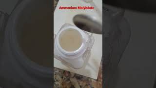 Ammonium Molybdate [upl. by Coit]