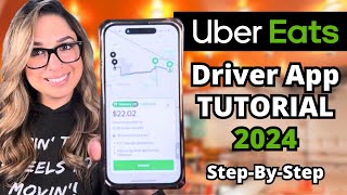 Uber Eats Driver App Tutorial [upl. by Emoraj]