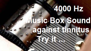 10 minutes Music box at 4000 Hz modulation 05 oct as sound therapy for tinnitus [upl. by Atinaujnas491]