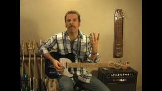 Double Stops  Country Guitar ChopsCom  Ken Carlson [upl. by Fesoy]