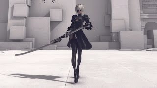 【NieRAutomata】2B 全武器モーション鑑賞動画 All actions（Moveset） [upl. by Saberhagen]