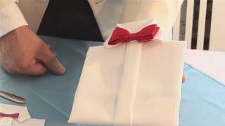 How To Make A Dress Shirt Napkin [upl. by Auhsoj]