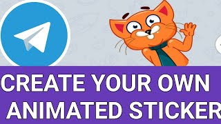 Telegram Animated Sticker Creating  TECHNOMADZ [upl. by Saixela448]