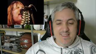 Iron Maiden The Prisoner Live 1982 Hammersmith reaction  Punk Rock Head musician Giacomo James [upl. by Ahsiei]