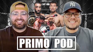 UFC 310 Belal Muhammad vs Shavkat Rakhmonov Announced  Primo Pod Episode 15 [upl. by Ulises]