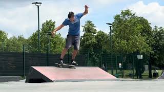 Skateboarding at Finsbury Plaza [upl. by Brower]