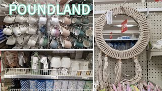 COME SHOP WITH ME AT POUNDLAND NEW IN poundland newin homeware [upl. by Akimik]