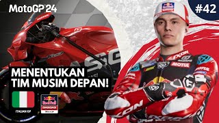 WAKTUNYA MEMILIH RUMAH BARU MUSIM DEPAN  MOTOGP24  EPS 42 [upl. by Aihtiekal]